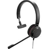 Jabra Evolve 30 II Mono UC -kuulokemikrofoni, musta