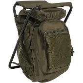 Mil-Tec Backpack with Chair - OD Green
