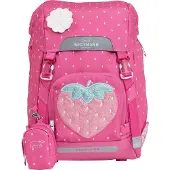 Beckmann Koulureppu - Classic+ - Strawberry/Vaaleanpunainen - - OneSize - Koulureput