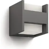 Philips Led ulkoseinävalaisin Arbour UE, Musta, Alumiini, Moderni