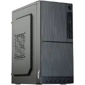 Akyga Keskusyksikkö Micro Tower - - AK35BK - Musta - 2 kpl USB 2.0 - Jopa 250 mm näytönohjain