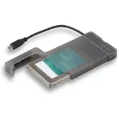 I-Tec MySafe Easy C31MYSAFEU313 2,5" HDD/SSD-ulkoisen aseman kotelo, 1-paikkainen, USB 3.2 Gen 2, USB-C, SATA 6 Gb/s, musta