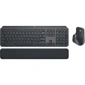 Logitech MX Keys Combo for Business - Näppäimistö- ja hiirisarja - taustavalaistu - langaton - Bluetooth LE - QWERTY - UK - grafiitti