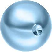 Wildcat Standard Anodised Clip In Ball - Lävistyspallo - 4,0 mm, Vaaleansininen