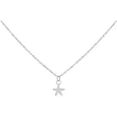 Wildcat Little Starfish Necklace - kaulakoru - Hopeinen metalli