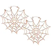 Wildcat Heartweb Hoops<!--63da4cbd6b59f--> - Ruusukultainen metalli