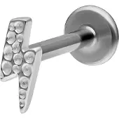 Wildcat Flash Hammered Labret<!--63d605393c7bc--> - Hopeinen metalli