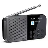 Sharp DR-P520, Henkilökohtainen, Digitaalinen, DAB, DAB+, FM, AAC, 5,08 cm (2"), USB Type-C