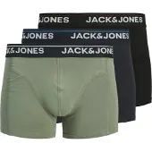 Jack & Jones Jactimothy Solid Trunks 3 Pack - Black - L