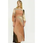 Soft Rebels Srcassandra Midi Dress - Multi/patterned - L