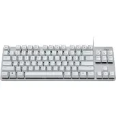 Logitech K835 TKL -mekaaninen näppäimistö, hopea/valkoinen