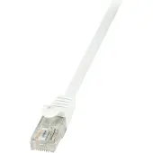 Logilink EconLine - Liitäntäkaapeli - RJ-45 (uros) - RJ-45 (uros) - 5 m - UTP - CAT 6 - valkoinen