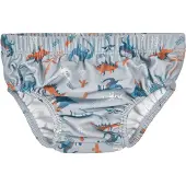Playshoes Uimahousut 'Dino' savunsininen / tummansininen / hummeri / offwhite