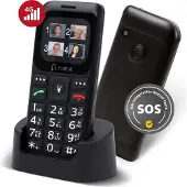 Olympia Mobiltelefon BELLA+ Grosstasten schwarz (2264)