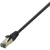 Logilink CQ8043S, 1,5 m, Cat8.1, RJ-45, Musta
