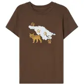 Isbjörn of Sweden Kids' Buddy Tee Chocolate 110/116