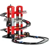 MOLTO 4 Floors With Tracks And 2 Metal Cars Autotalli