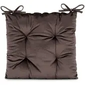 AmeliaHome Tumma ruskea 40×40 cm tyyny ALEKSA