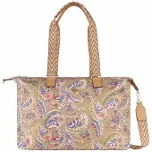 Oilily Lakshmi Paisley Shopperit 40 cm Beige
