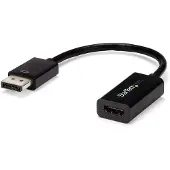 StarTech.com displayport to hdmi 4k audio / video converter – dp 1.2 to hdmi active adapter for laptops / desktops – 4k - 30 hz