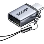 UGREEN USB to USB-C-sovitin US270 (harmaa)