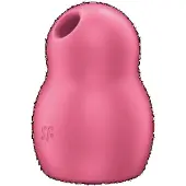 Satisfyer Pro To Go 1 - ladattava klitoriskiihotin ilmapulssi - punainen