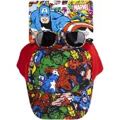 Marvel Lippalakki & Aurinkolasit, Punainen