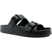 Calvin Klein Pistokkaat 'Double Strap EVA' musta