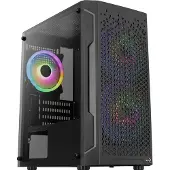 Aerocool Trinity Mini, Mini Tower, PC, Musta, mikro ATX, Mini-ITX, ABS, SPCC, 15,8 cm (ACCS-PV32033.11)