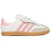 Adidas Originals Tennarit 'Samba' kivenharmaa / roosa / valkoinen
