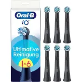 Procter & Gamble iO Ultimate Clean 6 kpl -vaihtoharjaspäät, Musta