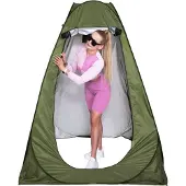 Springos Pukukoppi - - Pop-up teltta - 120 x 120 x 190 cm - Polyesteri - Kuljetussalkku mukana