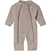 Joha Onesie Haalari Toscana Melange Sesame Melange-90 cm Wool Beige 90 cm Pojat, Tytöt
