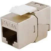 Equip 767223, Tasainen, Hopea, RJ-45, LSA, Naaras, 10GBase-T