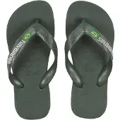 Havaianas Hav. Brasil Logo - Khaki green - 35-36