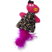 Dogman Cat Toy Pig with Catnip 10x24cm