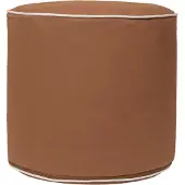 Ferm Living Ottomaani - 40x34 cm - Tumma aalto - Tan - - OneSize - Ottomaanit