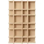 Ferm Living Tilem kirjahylly Tammi-viilu, 4x6
