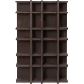 Ferm Living Tilem Seinähylly 4x6 - Seinähyllyt Mdf Dark Oak - 1104272896
