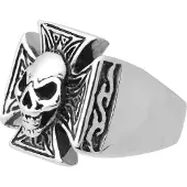 Wildcat Iron Tribal Skull - 18,0 mm