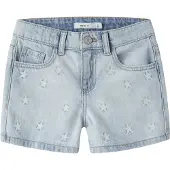 Name it Nkfbella Reg Dnm Shorts 3674-Be Noos - Blue - 146