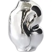 HK Living Gleam maljakko small Chrome
