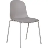 Ebuy24 Tuoli - - Madalen - 2 pakkausta - Teräs - Polyesteri - Skandinaavinen tyyli