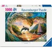 Ravensburger Dolphin's Heart Leap 1000P - Multi/patterned - ONE SIZE