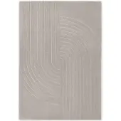 Hobby Hall Vikosa Arcura villamatto, vaaleanharmaa, 160 x 230 cm