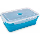 Hobby Hall Taitettava ruokasäiliö Zyle ZY330SB 2000 ml silikoni, vuotamaton, tilaa säästävä