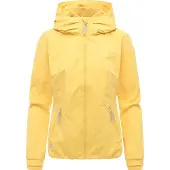 Ragwear Toiminnallinen takki 'Dizzie' vaaleankeltainen