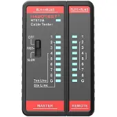Habotest VERKKOKAAPELIN TESTERI RJ11 RJ45 LAN 8P 6P 4P 2P JA SUOJAUKSEN MITTAUS