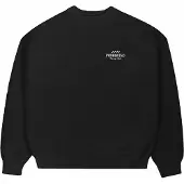 Prohibited Vortex Knit Sweater Black - Black - M
