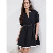 Trendyol Mekko musta / valkoinen
